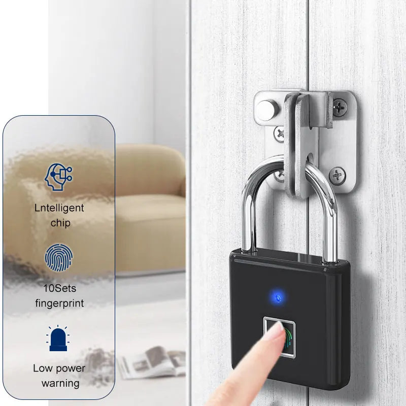 QuickLock Pro Fingerprint Padlock