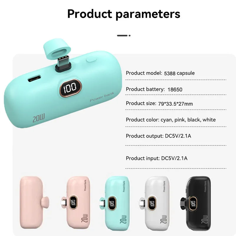 Pocket Capsule Powerbank
