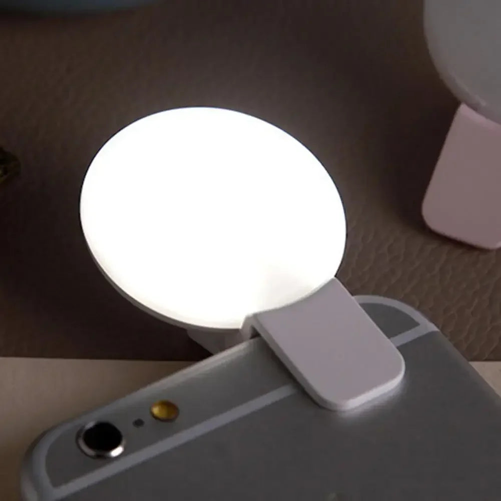QuickClip Selfie Ring Light