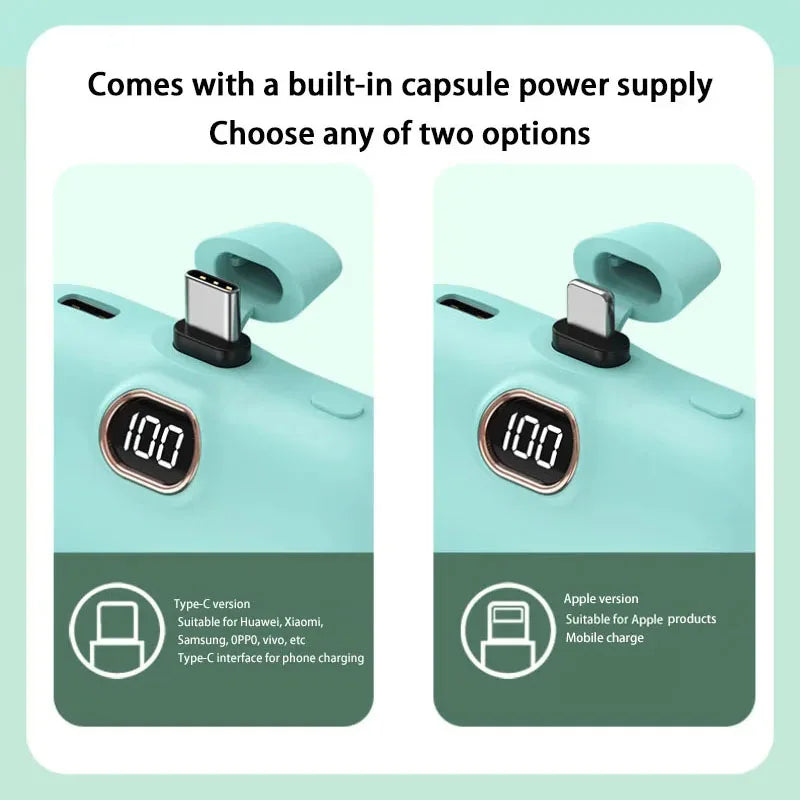 Pocket Capsule Powerbank