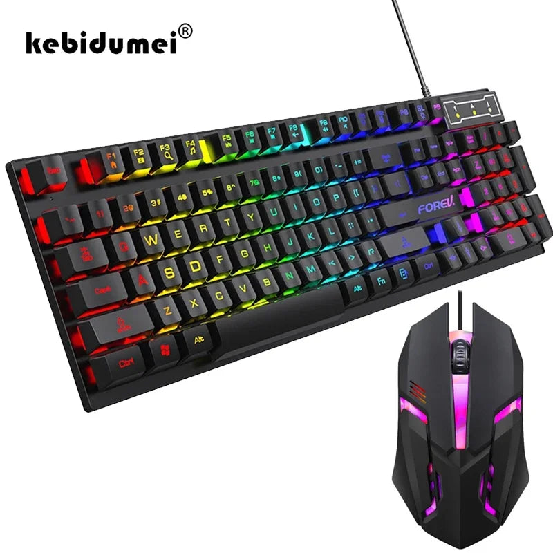 NeonBlade Gaming Keyboard Set