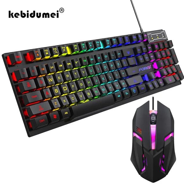 NeonBlade Gaming Keyboard Set