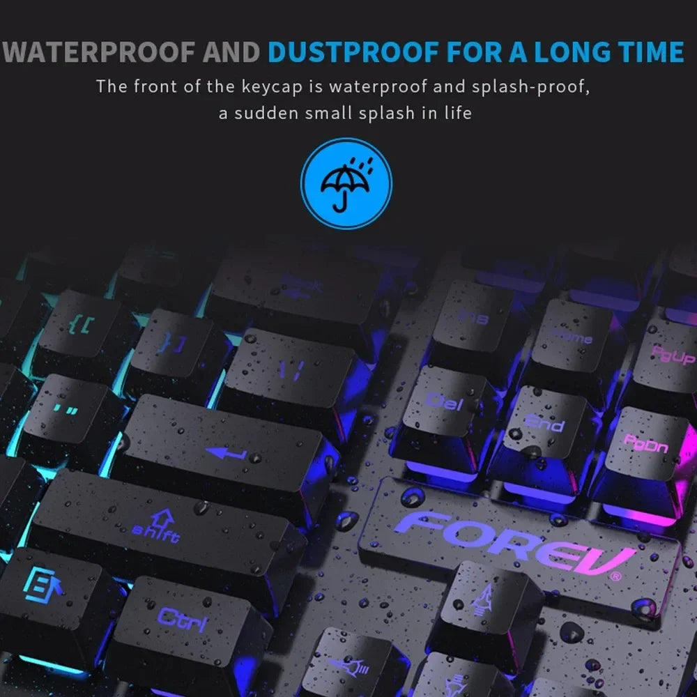 NeonBlade Gaming Keyboard Set