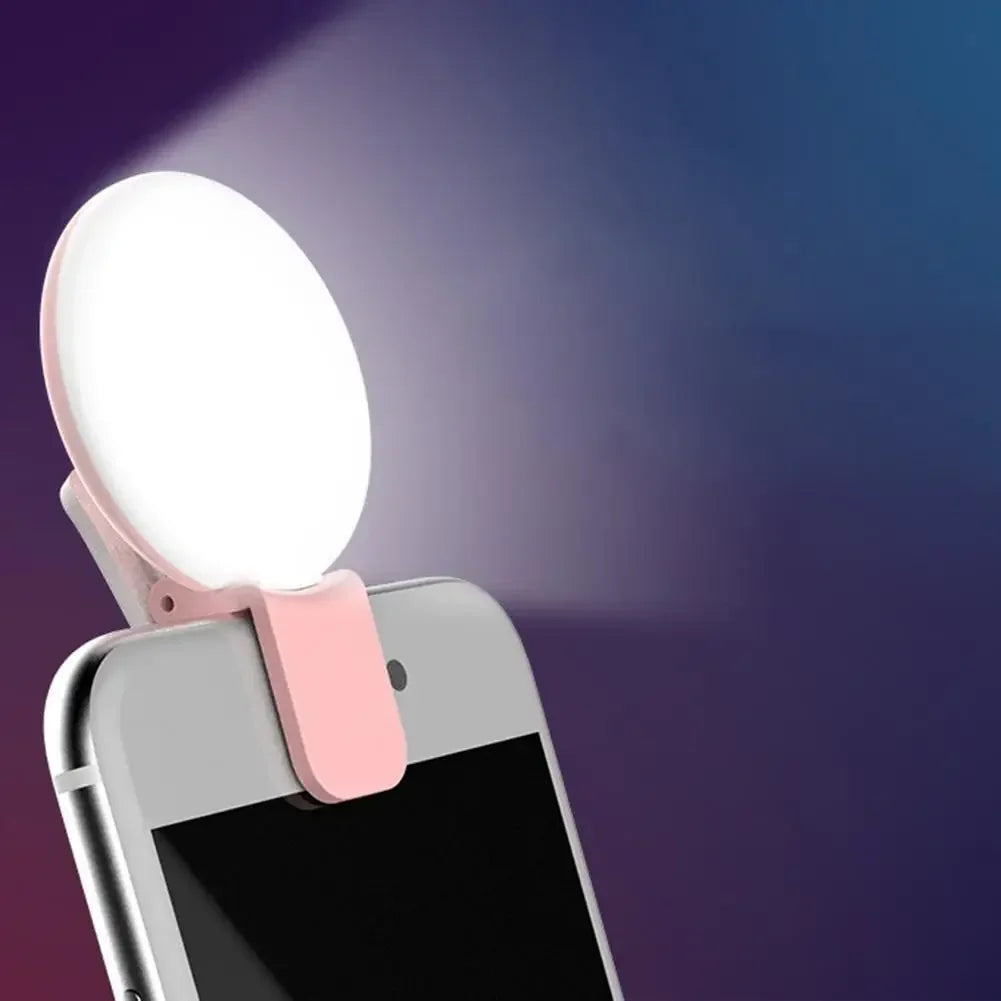 QuickClip Selfie Ring Light